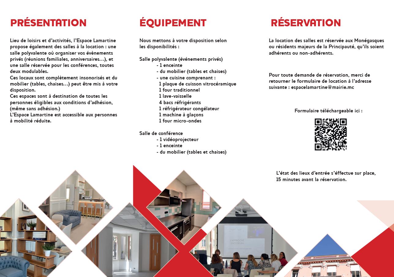Salles de l'Espace Lamartine Salles de l'Espace Lamartine